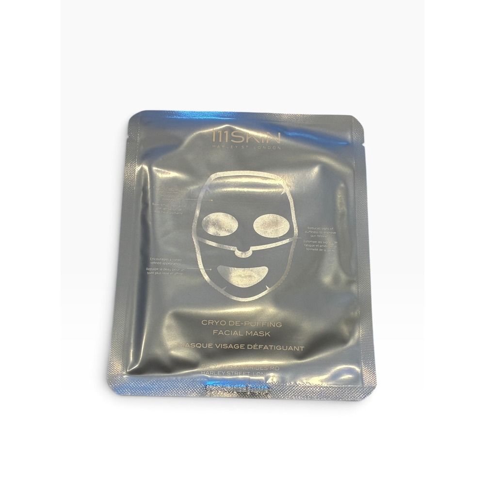 111Skin Cryo De-Puffing Facial Mask, single sheet